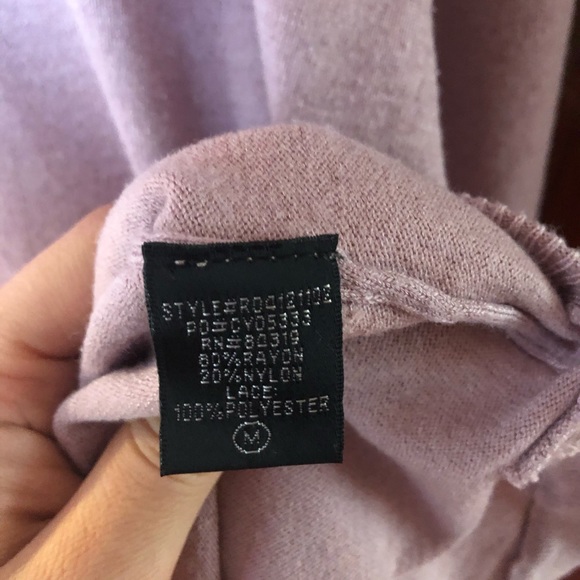 Light purple sweater - Picture 3 of 5